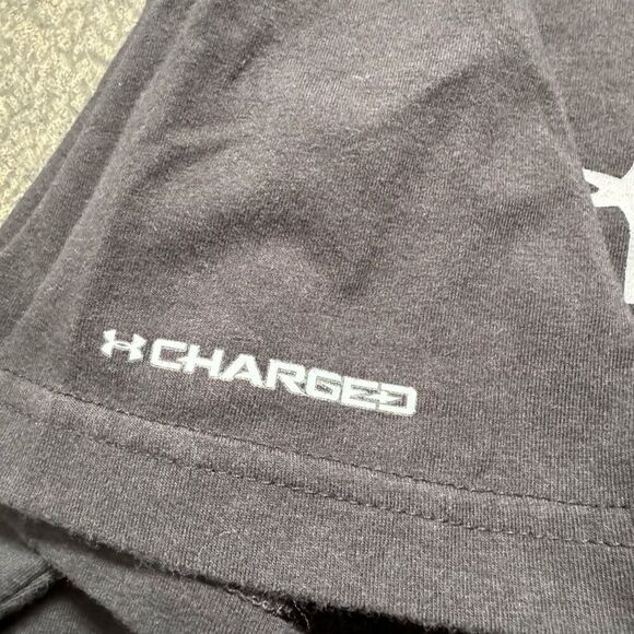 Under Armour “I Hunt” Short Sleeve T-Shirt Size Small Loose Fit Heatgear Casual - Picture 5 of 11